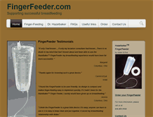 Tablet Screenshot of fingerfeeder.com